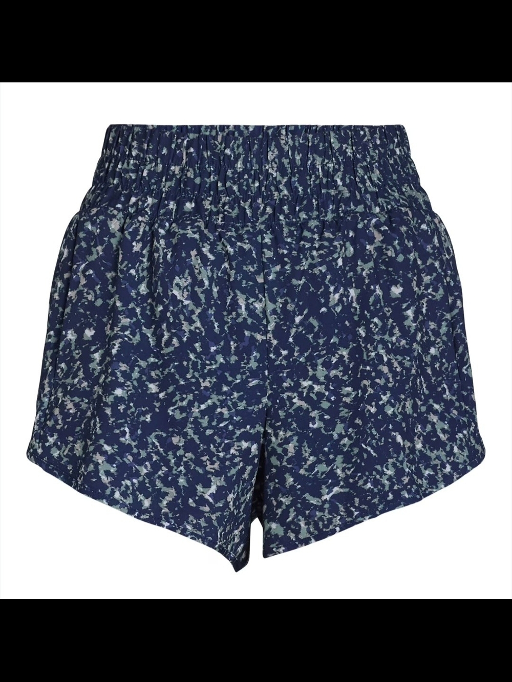 Avia Navy and Light Blue Speckle Athletic Shorts